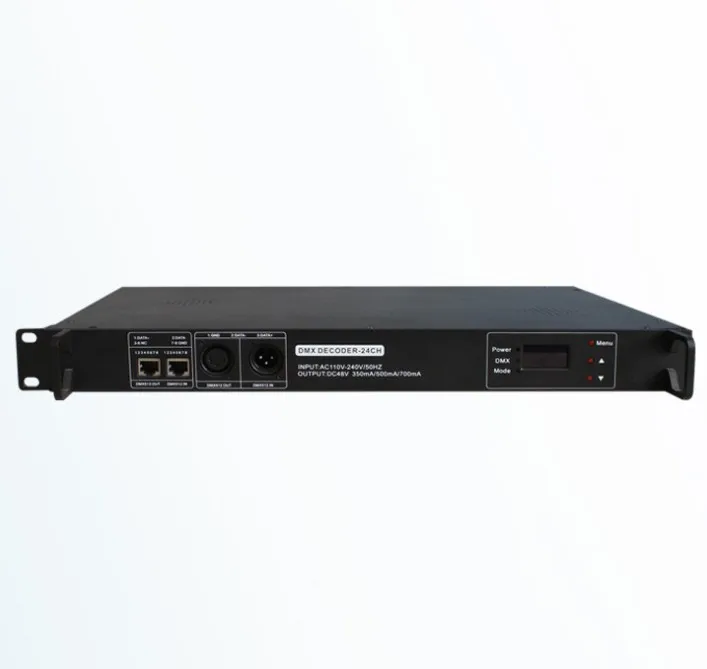 

DMX-24 constant current controller,4 channel DMX controller