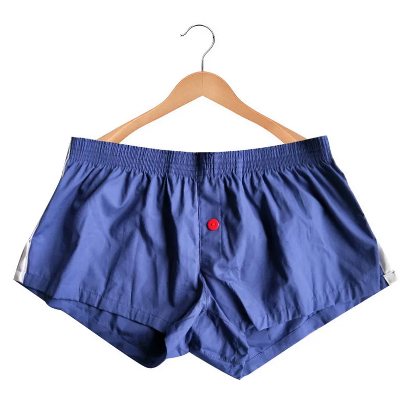 Seller Summer Casual Board Shorts Men Cotton Solid Soft Boxer Shorts Breathable Quick Dry Mens Breathable Elastic Waist Shorts