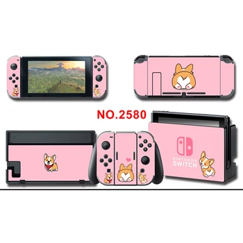 

Protector Cover Decal Vinyl Skins Sticker for Nintendo Switch NS Console+Controller+Stand Holder 2580 sticker