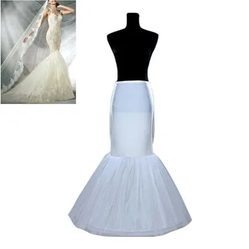 

Women's Wedding Dress Petticoat Bridal Slip Crinoline Underskirt Cosplay Party Dress Prom Dress Vintage Petticoat Fish Tail