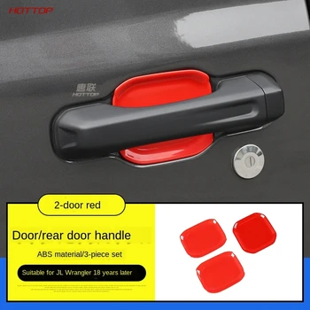 

For 2018/19 Jeep Wrangler JL Two doors / four doors Handle outside Protective Case Trim