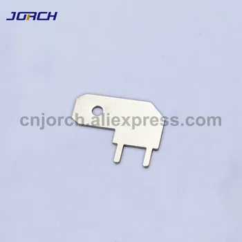 

50pcs 6.3mm Tin plated flag pcb terminal lugs