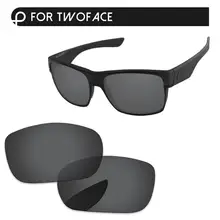 Papaviva черные серые поляризованные Сменные линзы для солнцезащитные очки оправа UVA и UVB Защита