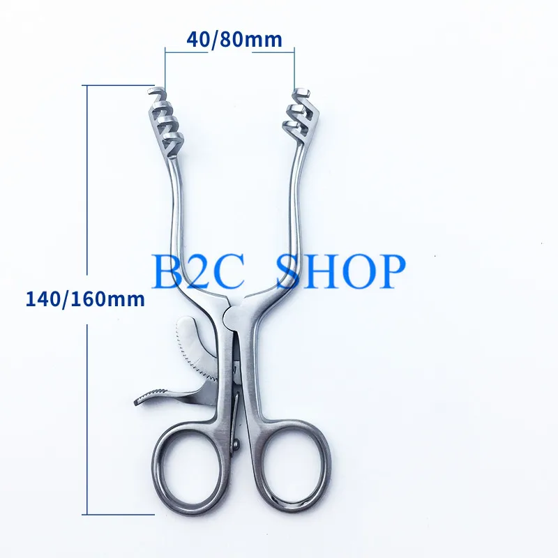 auto-retenção sem corte weitlaner retractor