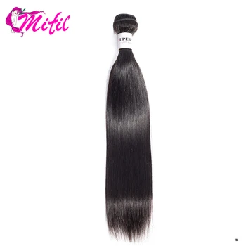 

Indian Straight Hair Bundles 100% Human Hair Bundle Remy Hair Bundles 1/3/4 Pieces 8-30 Inch Remy Hair Extensions Mifil