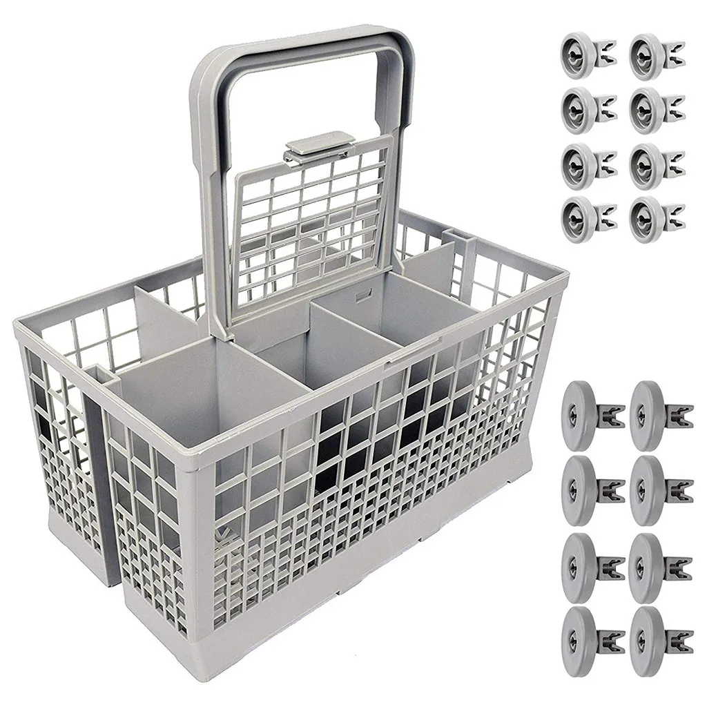 

Universal Dishwasher Cutlery Basket Portable Silverware Storage Box Tableware Dry Holder Fork Spoon