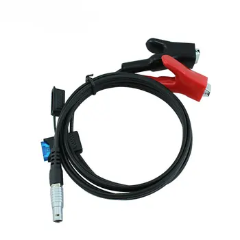 

565855 Power Cable for Leika GPS 5-pin (1B) wire to Alligator clips