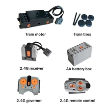 

MOC Train PF Parts Technical Parts Motor Speed Controller Multi-tool Train power function Model Group Building Blocks