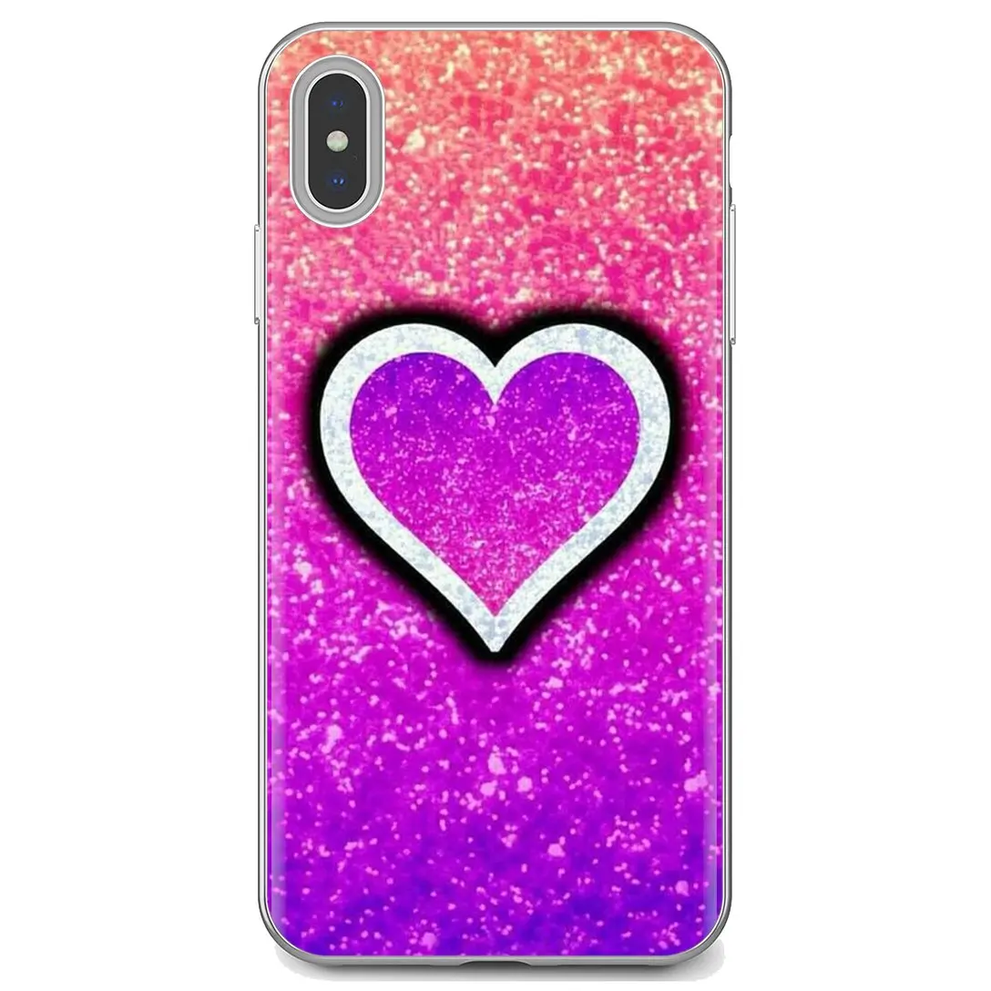 For Meizu M6 M5 M6S M5S M2 M3 M3S NOTE MX6 M6t 6 5 Pro Plus U20 Silicone Phone Case Sequins heart shape Color meizu phone case with stones Cases For Meizu