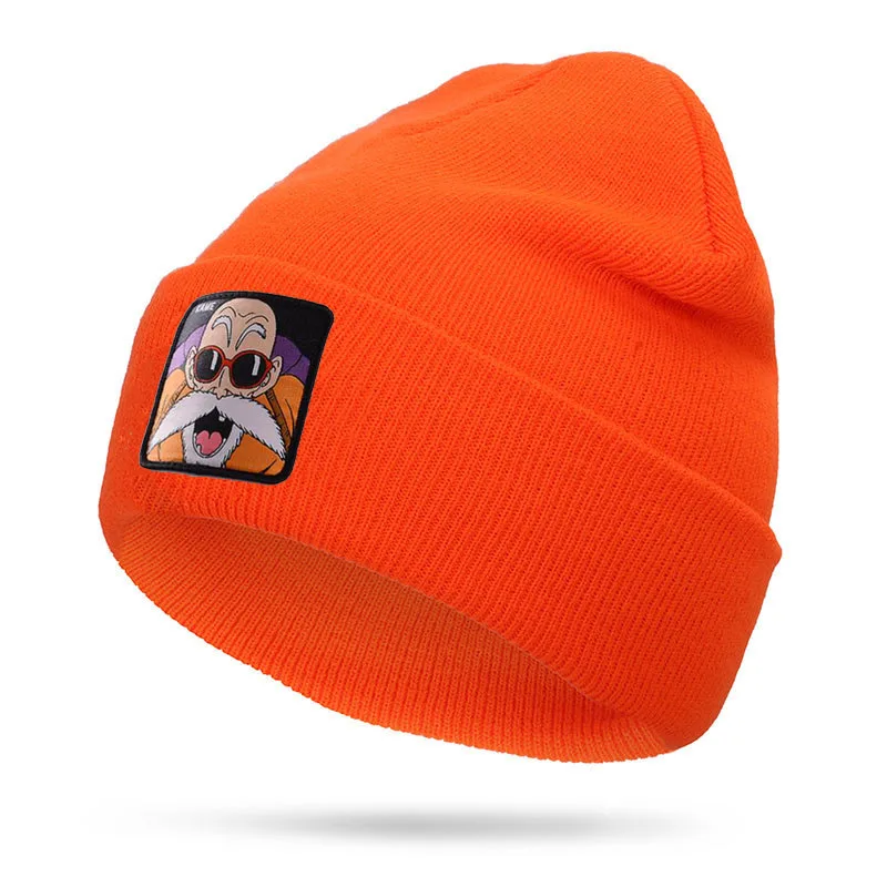 Dragon Ball VEGETA Beanie, высококачественные хлопковые повседневные шапочки для мужчин и женщин, теплая вязаная зимняя шапка, модная однотонная шапка унисекс - Color: D2