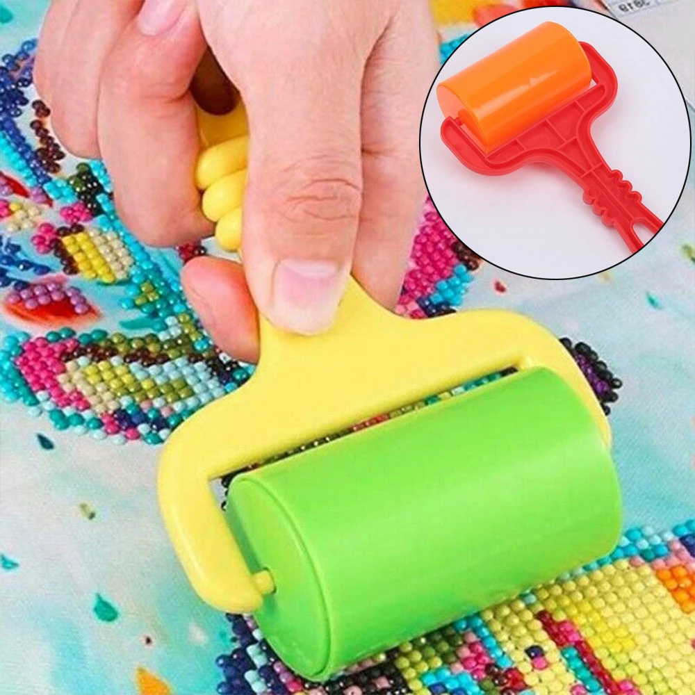 Diamond painting diamond painting accessories Diamond Painting Cross Stitch Tool Diamond Painting Plastic Roller Rolling Tool Accessories Random Color