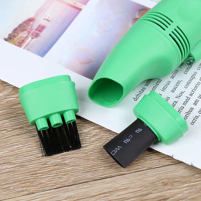 Полезная Мини Компьютерная вакуумная USB клавиатура щетка Очиститель Щетка для ноутбука набор для очистки пыли бытовой инструмент для очистки