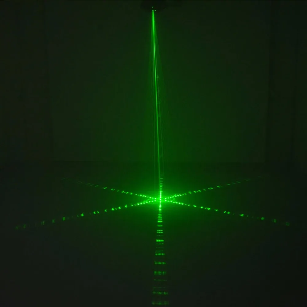 AUCD DMX 4 линзы красный зеленый синий RGB Полноцветный луч сетевой узор