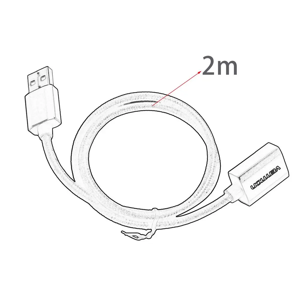 USB 2,0 Мужской к женскому USB кабель 1,5 м 3 м 5 м удлинитель провод супер скорость Расширение синхронизации данных кабель для ПК ноутбука клавиатуры