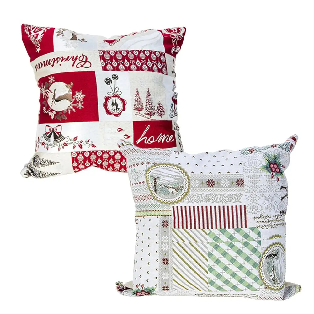 

Christmas Pillowcase Innovative Fabric Embroidery Pillowcases Home Pillows Cover Christmas