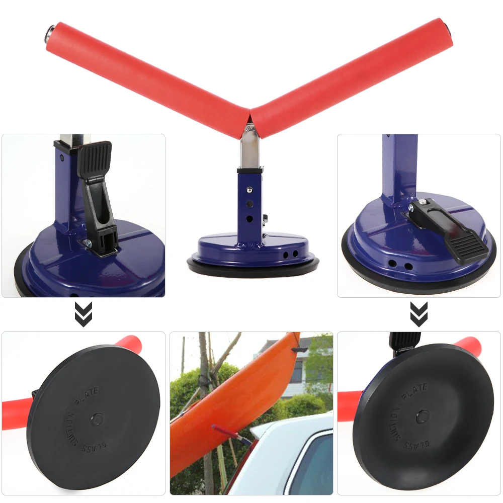 

Hot New Kayak Accessories Detachable Kayak Rack Holder Height Adjustable Kayak Canoe Surfboard Mount Carrier Support Cradle with