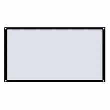 Large 16:9 Foldable Design Home Projection Screen Film Theater Outdoor 60/84/100/120 inch Movie Video Screen for Projector
