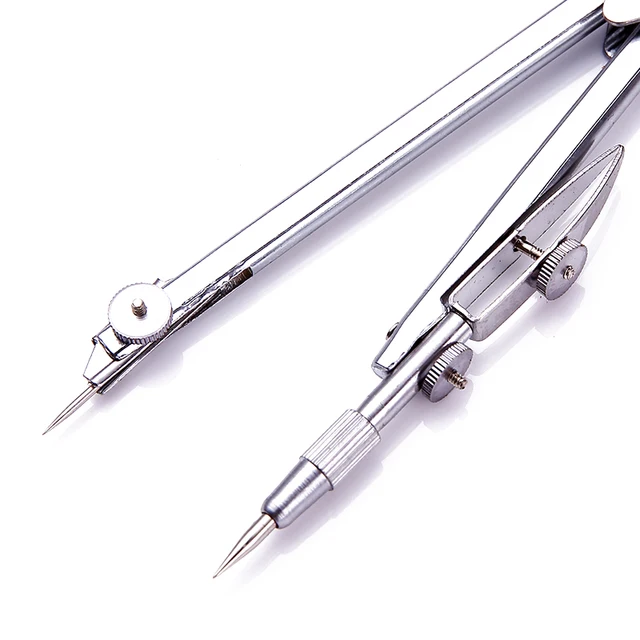 Deli Stainless Steel Drawing Compass: Precision and Creativity at Your Fingertips