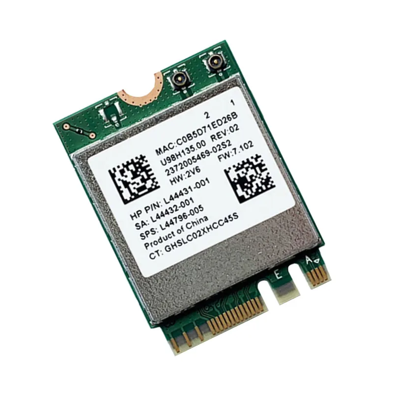RTL8822ce WI-FI Карты 2,4G/5G Dual Band 802.11ac 867 Мбит/С M.2 WI.
