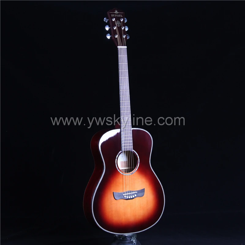 ST. PAUL SPL-F20 3" Акустическая гитара из массива ели, акустическая электрогитара
