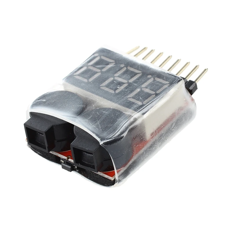 1S 8S Lipo батарея низкого напряжения тест er Напряжение метр тестер монитор звуковой