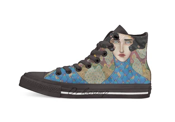 

Judith Novelty Design Casual Canvas Shoes Custom shoes Drop Shipping