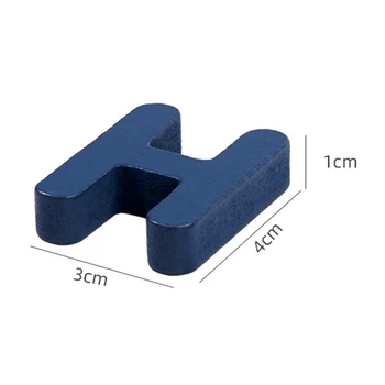 

Kid Early Education Digit Numbers Alphabet Building Blocks Puzzle 3D Assembled Toy MU8669