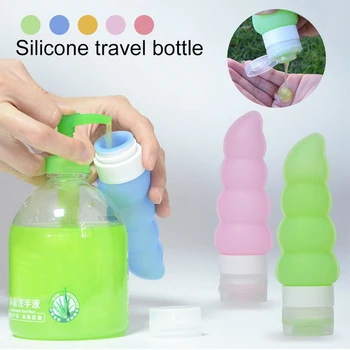 

60ML Silicone Travel Bottle Leak-proof Portable Cartoon Bottling Container Cosmetic Shampoo Travel Bottling Bottle