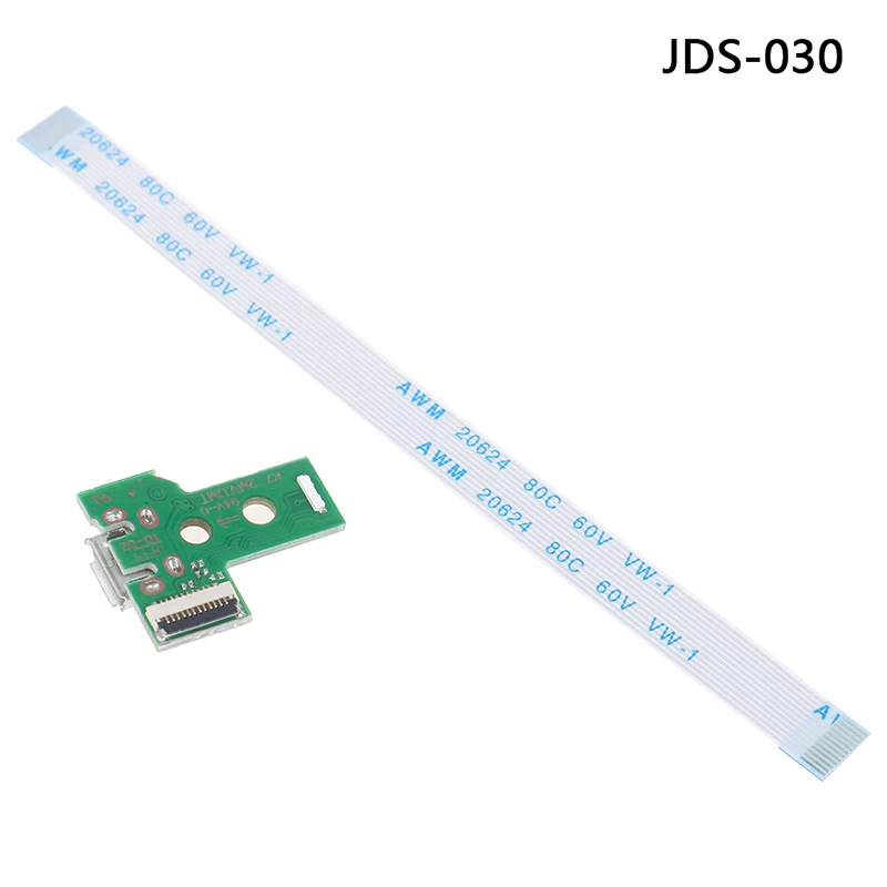 1 шт. зарядка через usb Порты и разъёмы гнездо платы для 12Pin JDS 011 030 040 055 14Pin 001 разъем для PS4 контроллер - Цвет: C