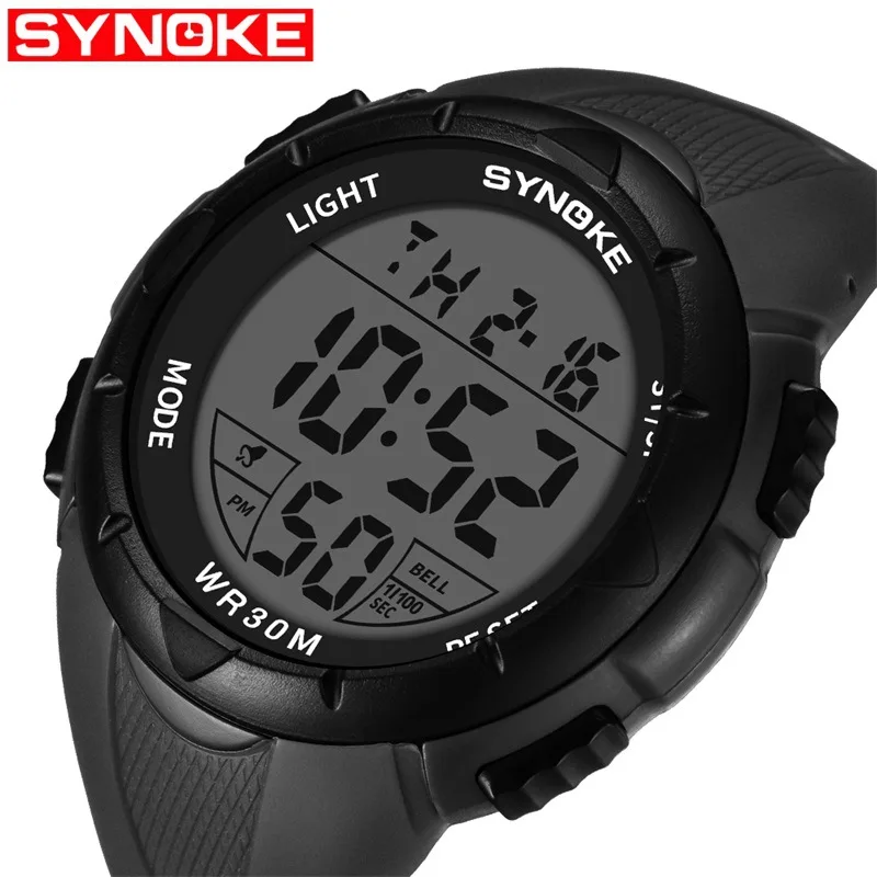 

SYNOKE Multi-functional Outdoor Sports Electronic Watch Students Running Chronograph Watch Amazon Hot Selling Electronic Watch