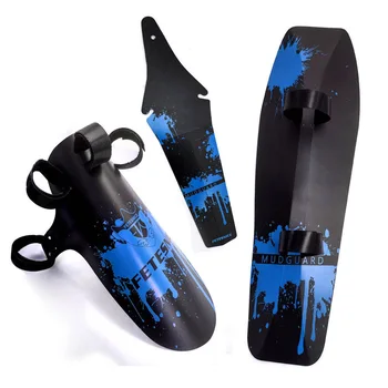

Front Rear Colorful Lightweight Quick Release Mudguard Outdoor Dirtboard Cycling Accessories Protective Wings Bicycle Clip-on