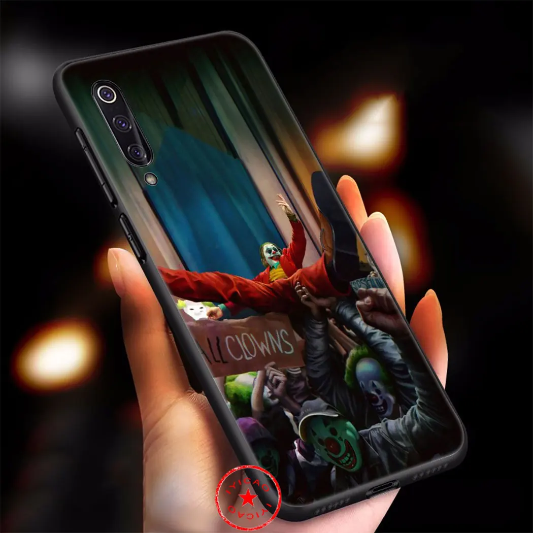 9 В стиле «Джокер» фильм хоакином Фениксом мягкий чехол для Xiaomi 9 8 A2 Lite A1 6 pocophone f1 макс 3 CC9 CC9E 9T A3 Pro Mix2s 5X 6X чехол - Цвет: 9