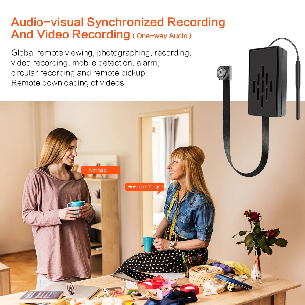 GFI™ 2024 New 360° Foldable Lens Wireless Mini Camera Gifts for idea