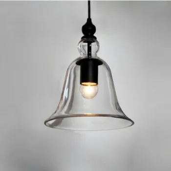 

Vintage Glass Lampshade Pendant Lights Loft Industrial Kitchen Hanging Lamp For Dining Room Decor Home Light Fixtures WF1017