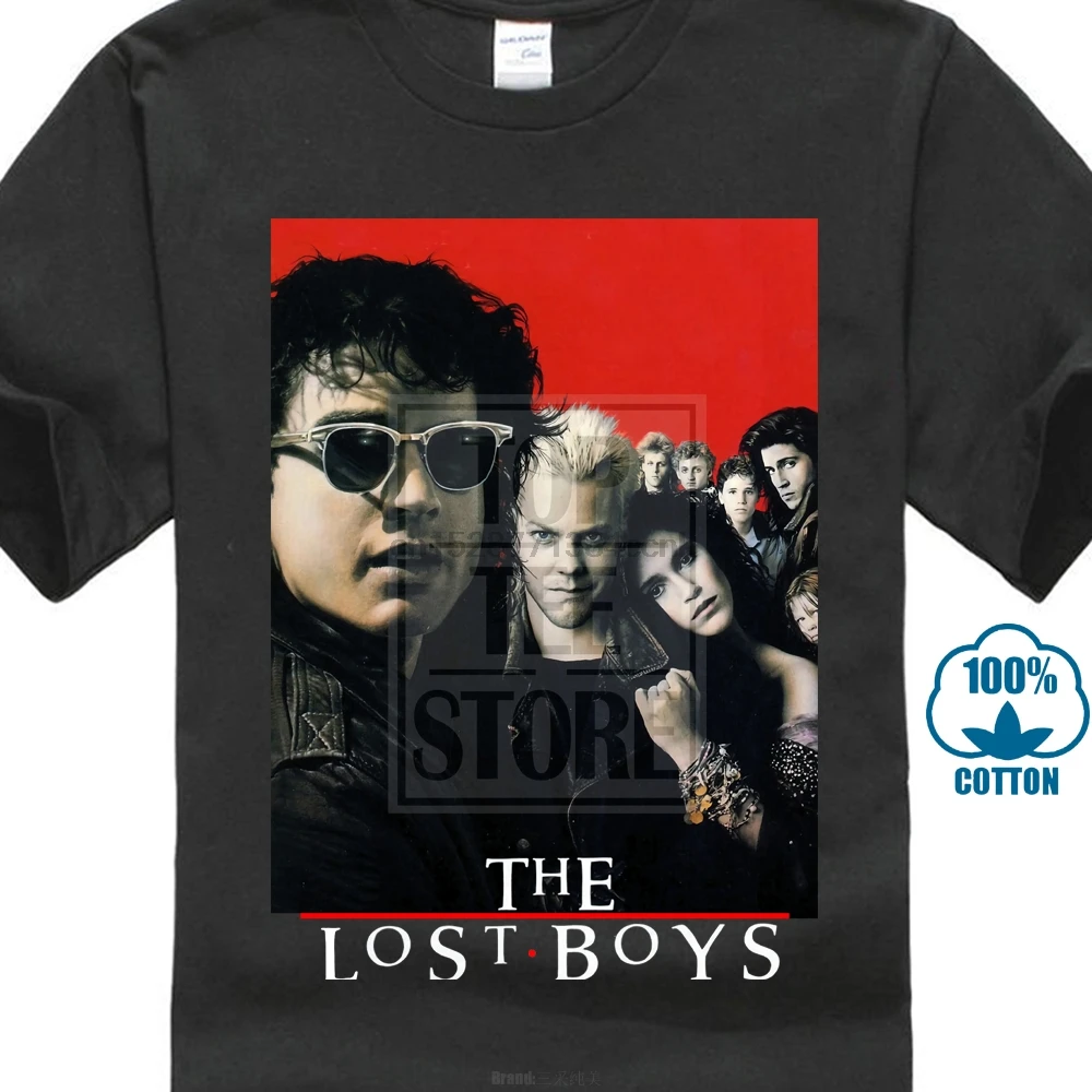 

The Lost Boys 80S Horror Vintage Movie Men Black T Shirt Clothing New From Us