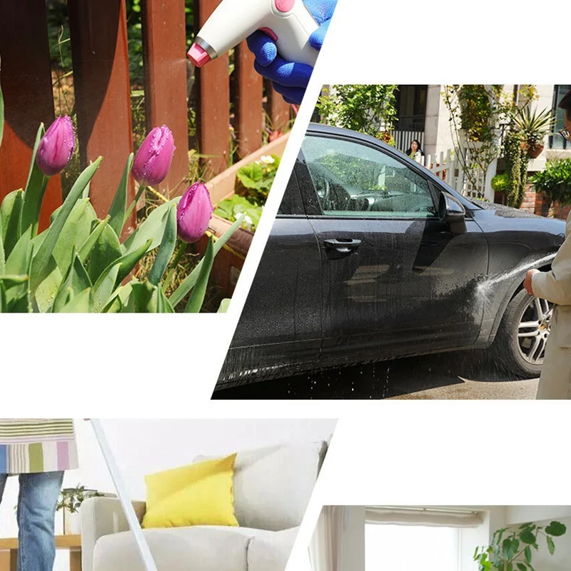 1000Ml USB Rechargeable Electric Spray Bottle Watering Tool for Flower Plant Blue&Black