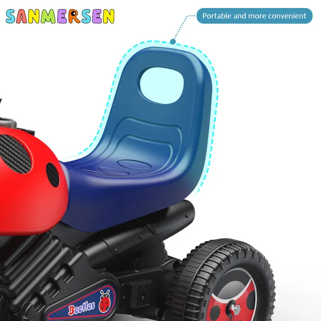 2-6 Years Children's Electric Tricycle Motorcycle Cute Insect Charging Motorcar Baby Three Wheels Bike Ride On Cars For Kids 5