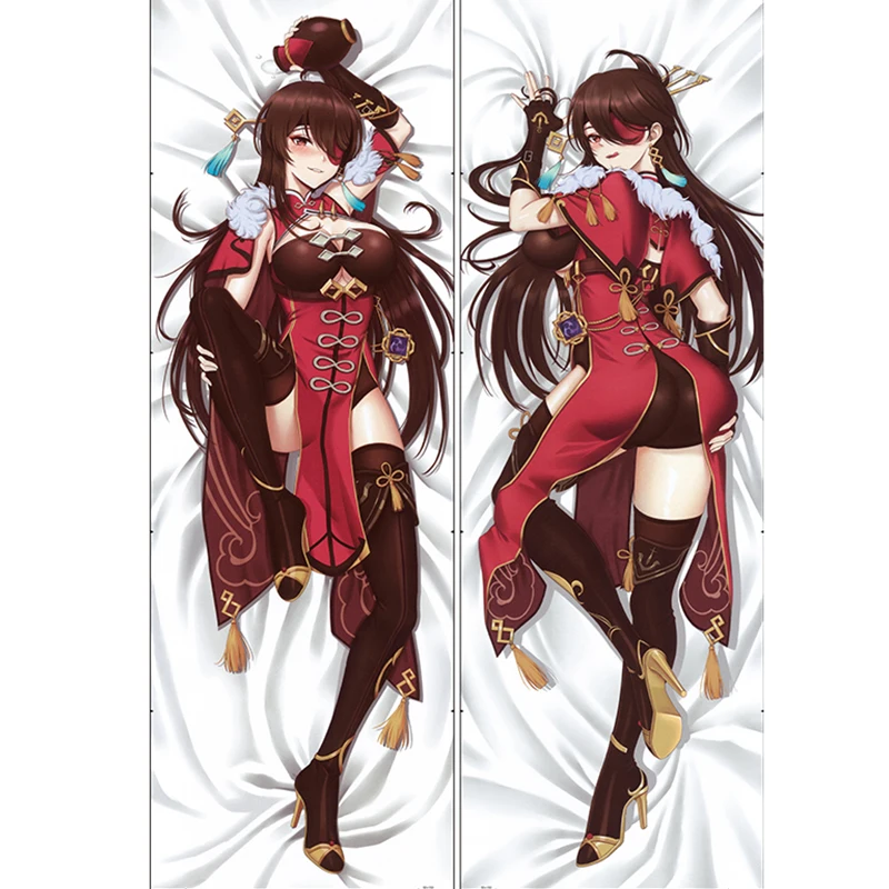 

Beidou Hugging Body Pillowcase Genshin Impact Cosplay Anime Dalimakura Pillow Case 59'' Long 2Wt Pillow Cover Otaku Room Gifts