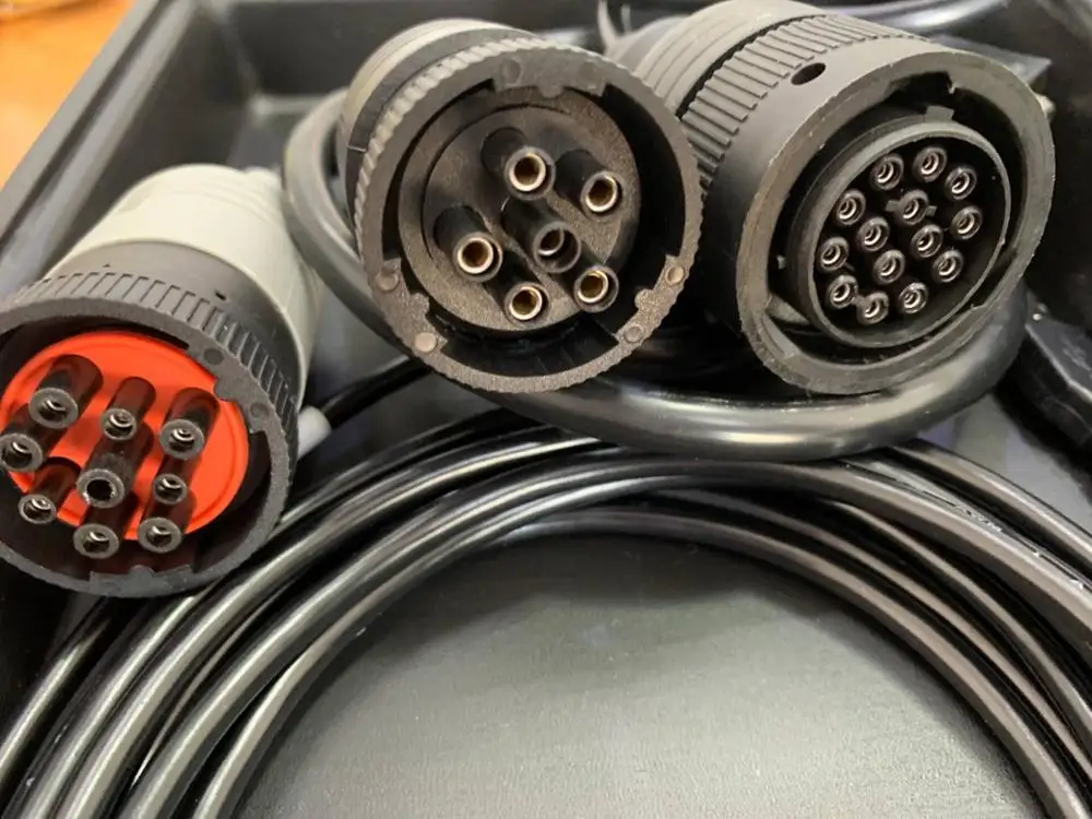Диагностический инструмент 14pin + 9Pin для реального CAT ET3 кабель 9pin 317 7485 (457 6114) cat ET