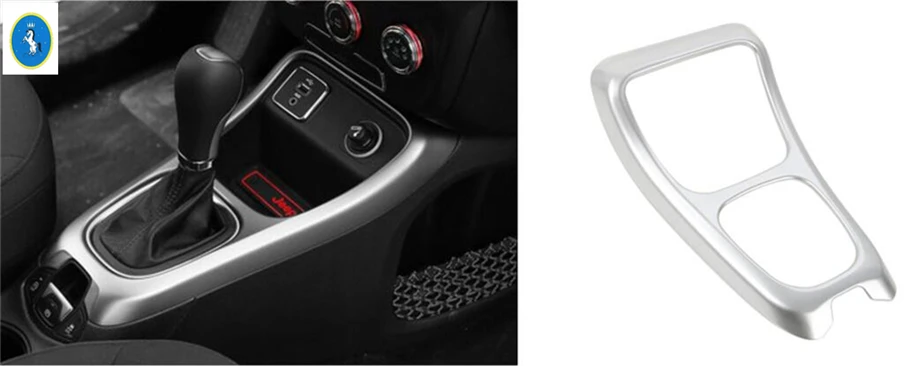

Yimaautotrims Transmission Shift Gear Box Frame Cover Trim Fit For Jeep Compass Left-hand Drive Model 2017 2018 2019 2020 ABS
