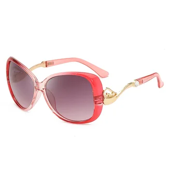 

L'oreo new fashion women's sunglasses 3802 diamond-encrusted metal small Marathon sunglasses fashionable sun glasses