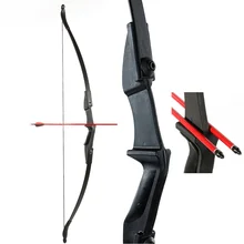 

Hunting Bow 40 Lbs Recurve Bow And Arrow Set Left And Right Hand Double Arrow Shooting Hunting Outdoor Sports Game