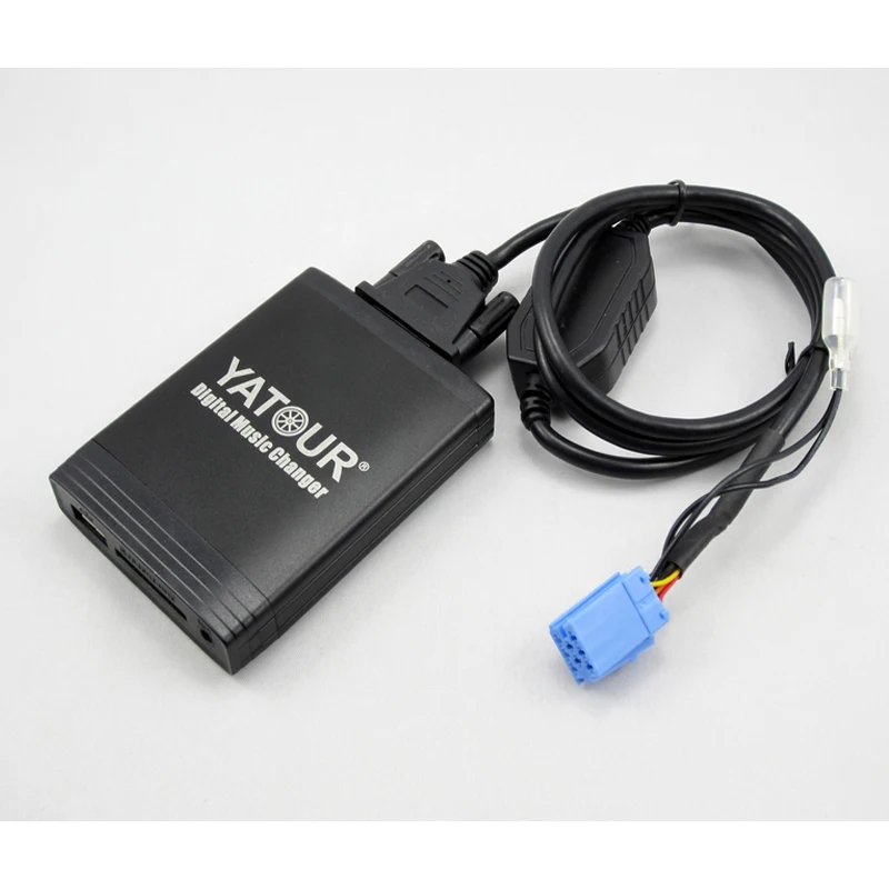 Yatour for Renault Clio Twingo Laguna Megane Scenic Escape Tuner List Update List Car Digital CD Music Changer USB MP3 adapter