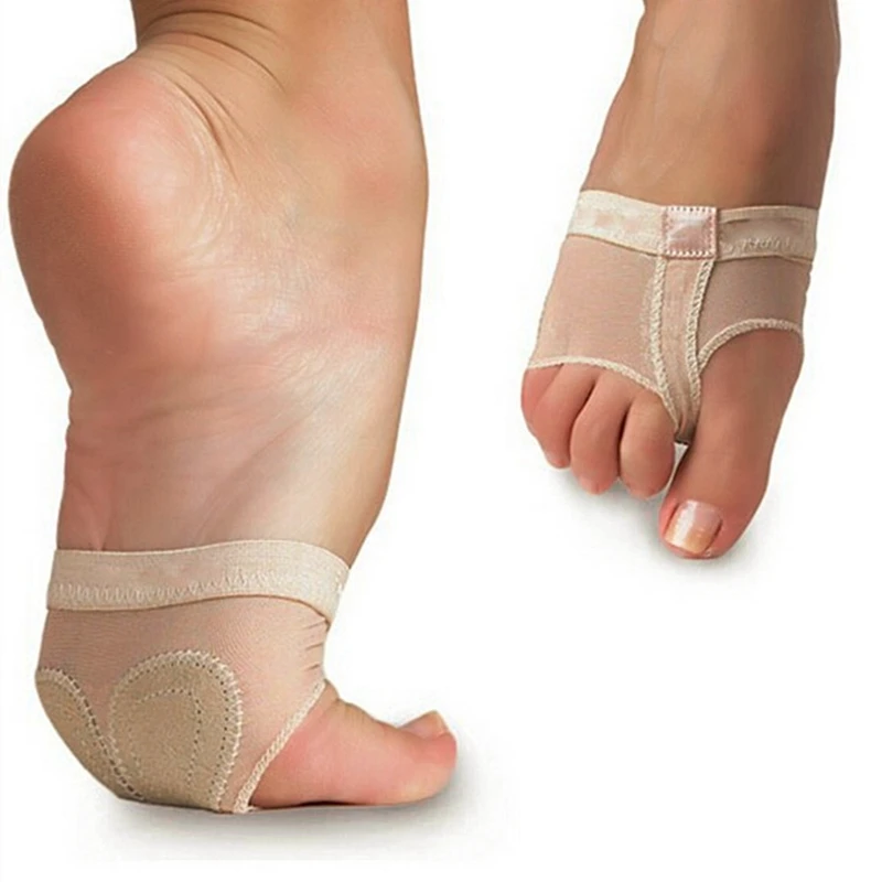 1 пара защита ноги Forefoot танцевальные лапы покрытие подследники обувь Балетная гимнастика, танцы Латинская практика ноги набор фронтальная защита