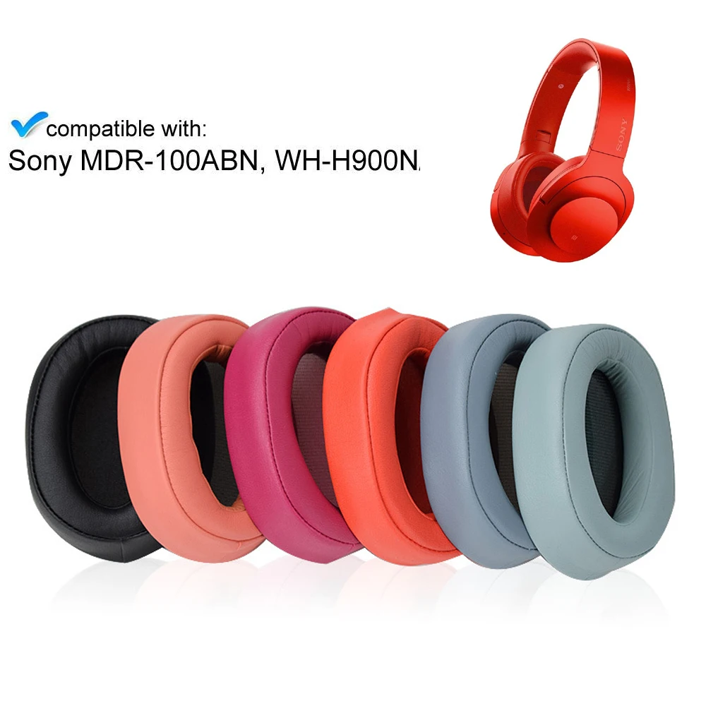 Сменные амбушюры мягкие амбушюры для sony MDR-100ABN WI-H900N H800 наушники, наушники-вкладыши sony гарнитура Ремонт Часть