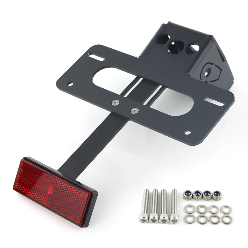 License Plate Holder Bracket Fit For Kawasaki Z650-Ninja 650 / KRT /ABS Z 650 ABS Rear Tail Tidy Fender Eliminator kit license plate holder motorcycle license plate holder