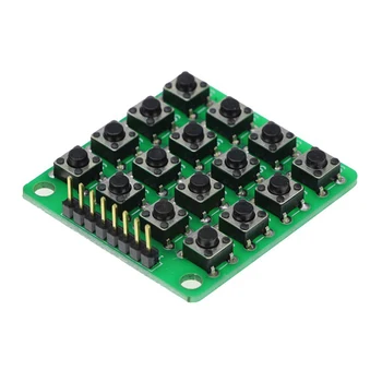 

Micro switch In-line button 4X4 matrix keyboard 16-key MCU external expansion keyboard module