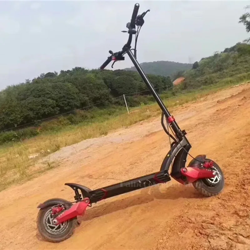 Daibot Off Road Electric Scooter 2 Wheel Electric Scooters Double Drive 1000W 10 inch 52V 65KMH Adult Electric Kick Scooter (26)