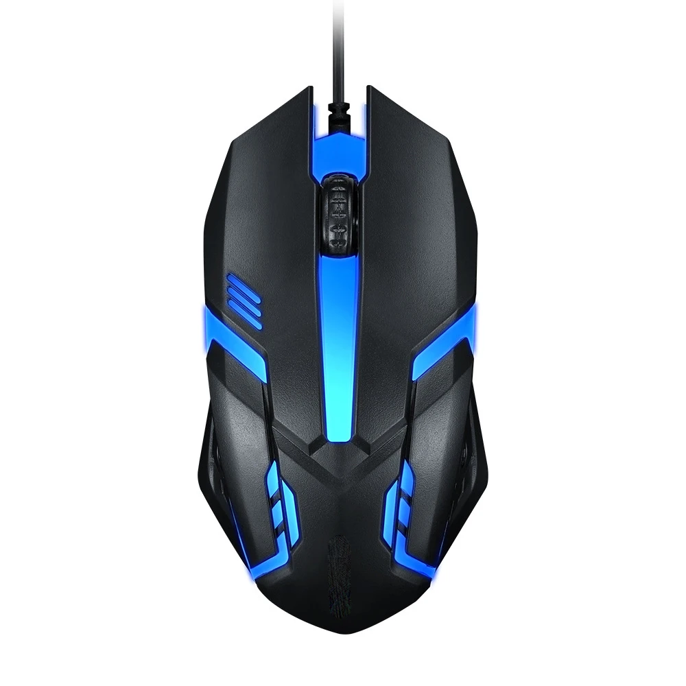 

V1 Wired Mouse Ergonomic Sculpted Right-Hand Shape Hyper-Fast Scrolling and Colorful Breathing Lights for PC