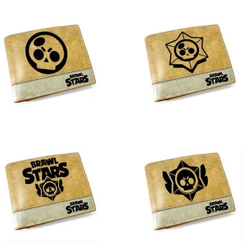 

BrawlING Games StarS Wallet Cartoon Purse Long Coin Purse Holder Money Clutch Wristlet Child Cover Organizer Wallet Card Holder